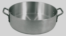 Aluminium cookware Brazier