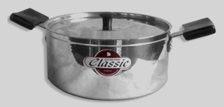 Aluminium cookware saucepot light  weight